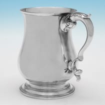 Antique Sterling Silver Mug - George Richards, hallmarked in 1876 London - Victorian - Thumbnail 2