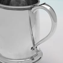 Sterling Silver Pair of Mugs - Atkin Brothers, hallmarked in 1935 Sheffield - George V - Thumbnail 5