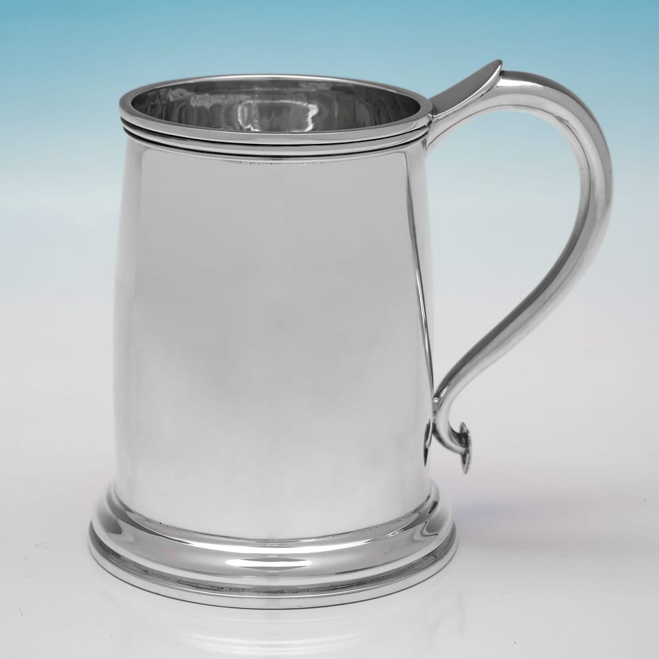 Sterling Silver Mug - Atkin Brothers, hallmarked in 1936 Sheffield - George VI