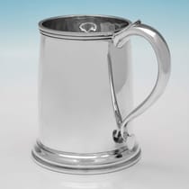 Sterling Silver Mug - Atkin Brothers, hallmarked in 1936 Sheffield - George VI - Thumbnail 3