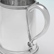 Sterling Silver Mug - Atkin Brothers, hallmarked in 1936 Sheffield - George VI - Thumbnail 4