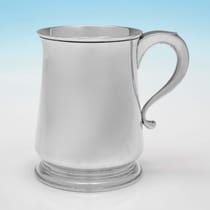 Sterling Silver Mug - Goldsmiths & Silversmiths Co., hallmarked in 1932 London - George V - Thumbnail 1