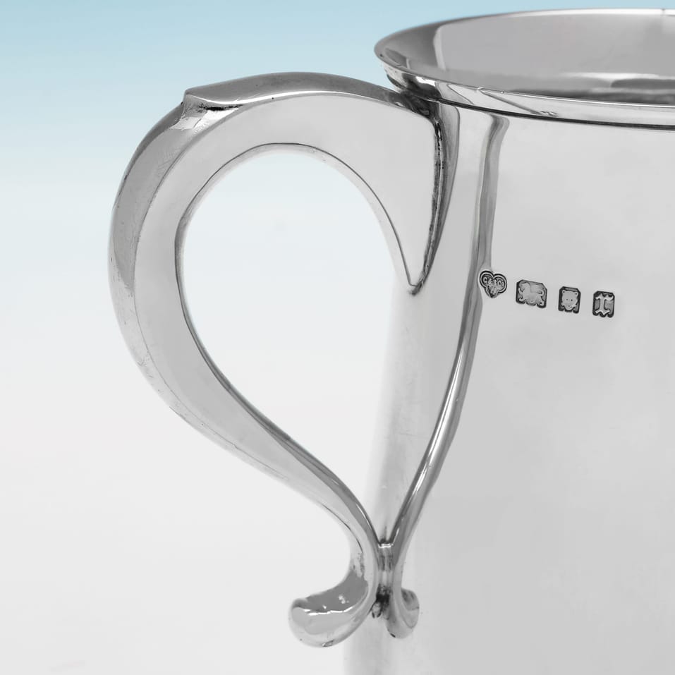 Sterling Silver Mug - Goldsmiths & Silversmiths Co., hallmarked in 1932 London - George V - Image 4