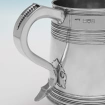 Antique Sterling Silver Mug - Arthur Sibley, hallmarked in 1901 London - Edwardian - Thumbnail 4