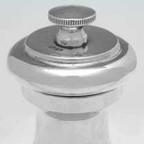 Sterling Silver Pepper Grinder - William Hutton, hallmarked in 1925 Birmingham - George V - Thumbnail 3