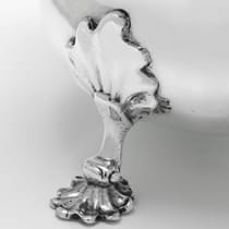 Antique Sterling Silver Sauce Boat - William Galloway, hallmarked in 1823 London - George IV - Thumbnail 4