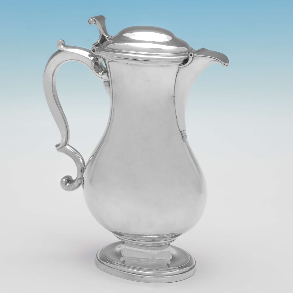 Antique Sterling Silver Shaving Jug - Paul Crespin, hallmarked in 1752 London - George II - Image 2