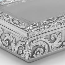 Antique Sterling Silver Snuff Box - Joseph Willmore, hallmarked in 1832 Birmingham - William IV - Thumbnail 4