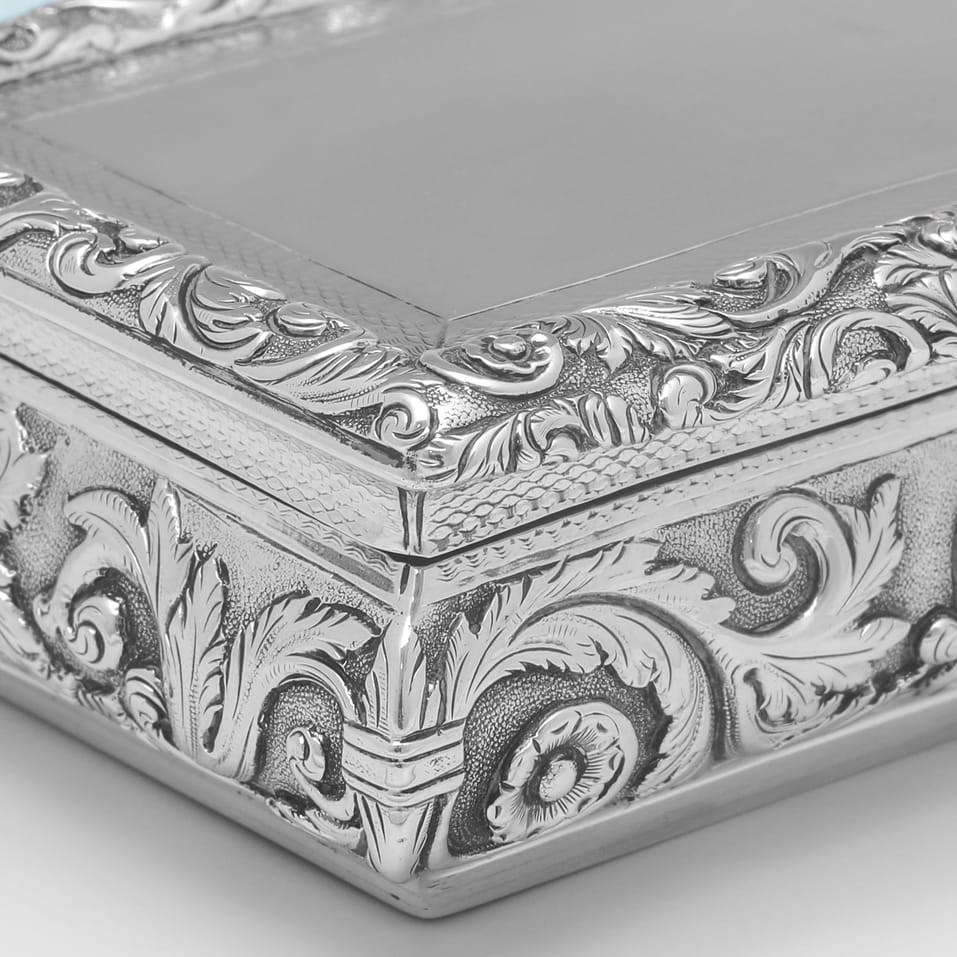 Antique Sterling Silver Snuff Box - Joseph Willmore, hallmarked in 1832 Birmingham - William IV - Image 4