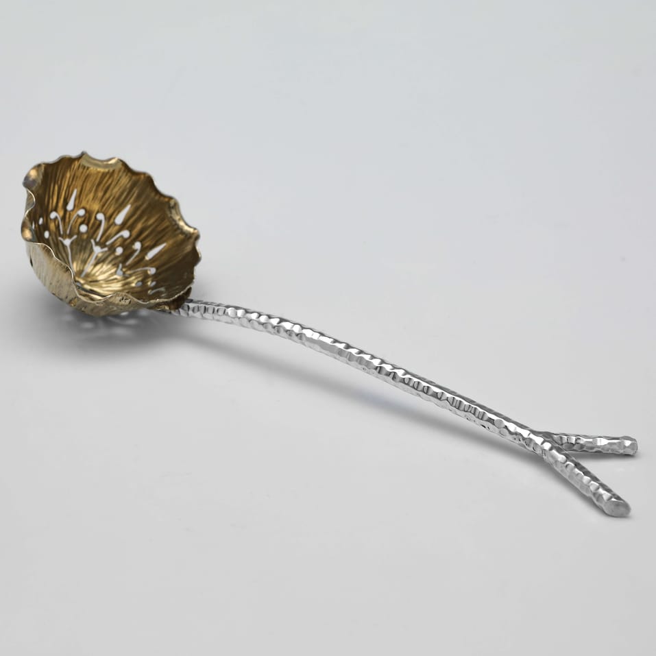 Antique Sterling Silver Sugar Bowl & Sifter Spoon - Heath & Middleton, hallmarked in 1902 London - Edwardian - Image 4