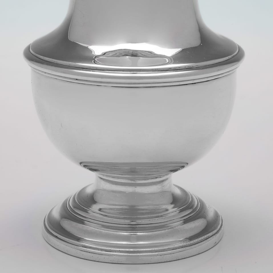 Antique Sterling Silver Sugar Caster - Simon Pantin II, hallmarked in 1729 London - George II - Image 4