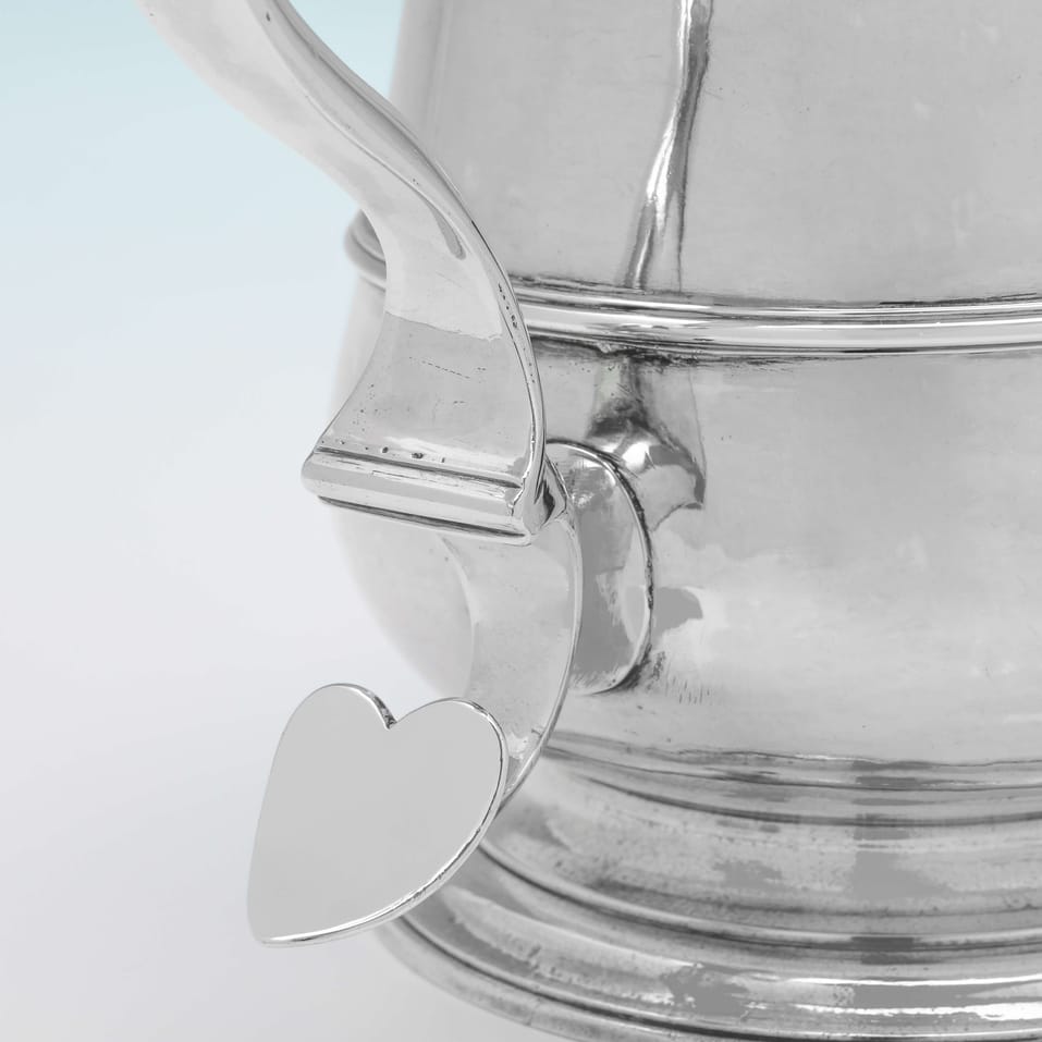 Antique Sterling Silver Tankard - William Cox III, hallmarked in 1781 London - George III - Image 6