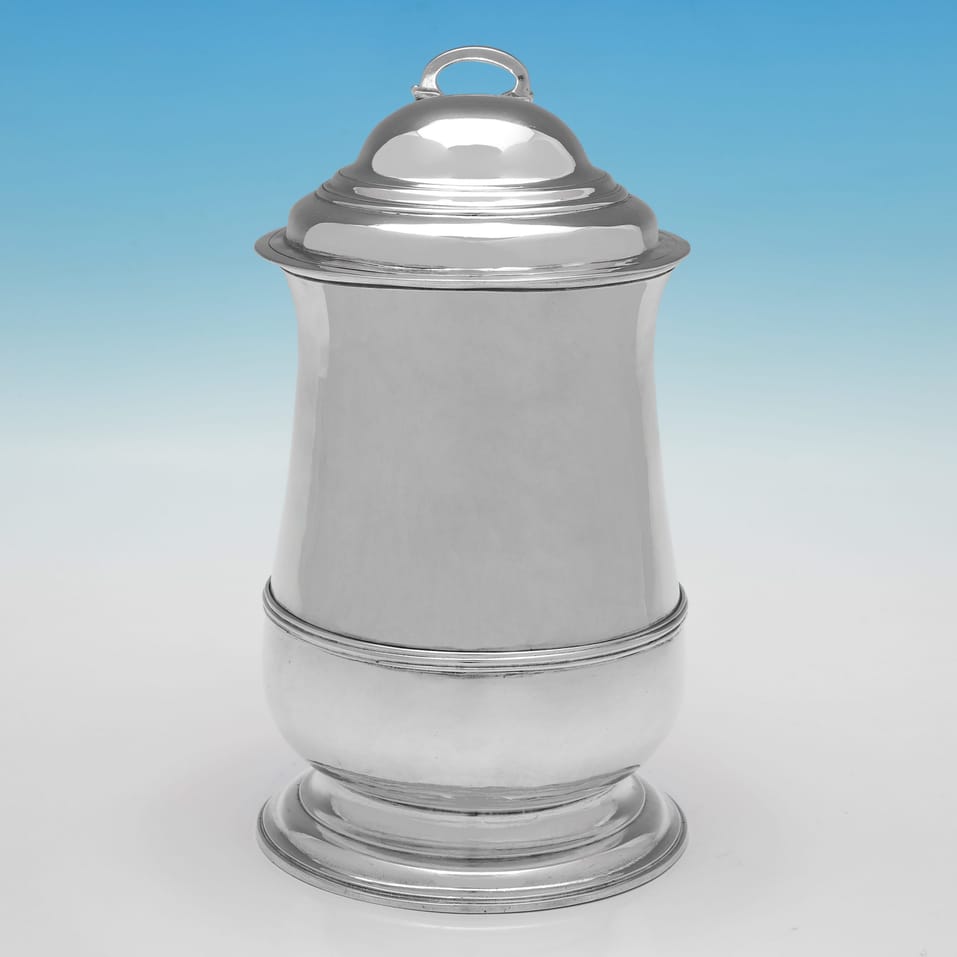 Antique Sterling Silver Tankard - William Shaw II & William Preist, hallmarked in 1751 London - George II - Image 2