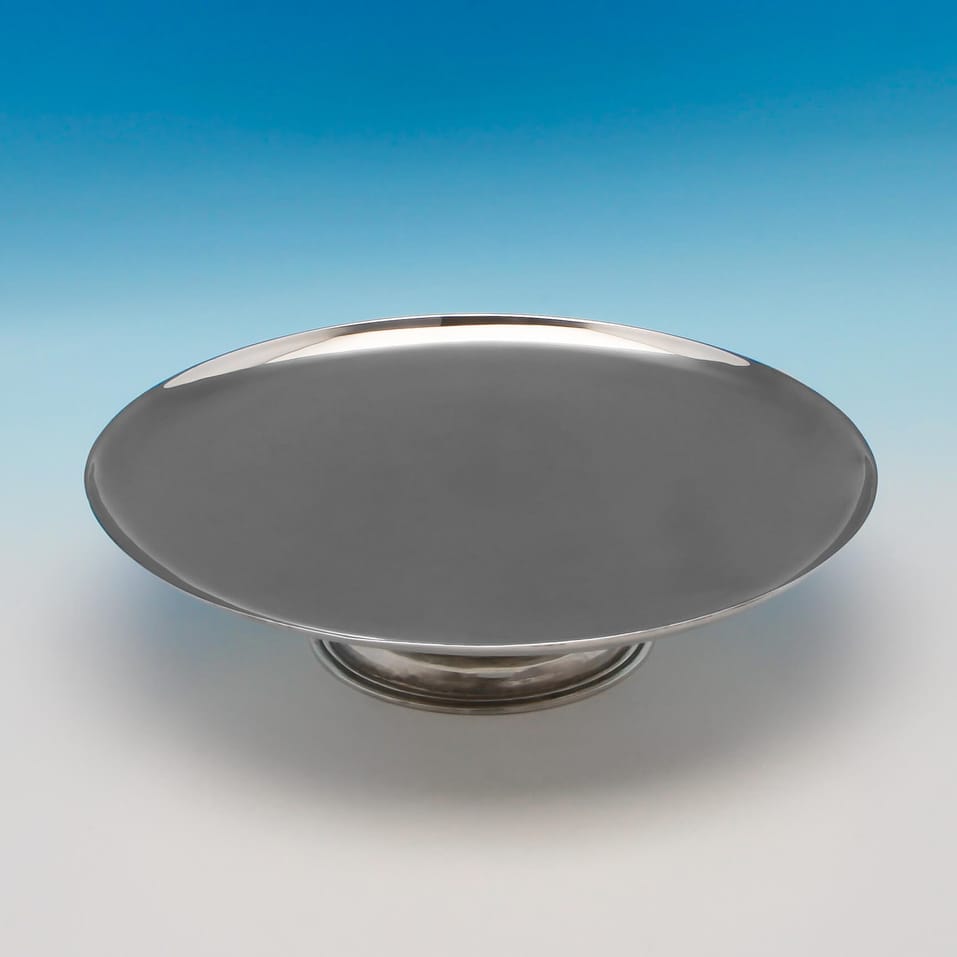 Sterling Silver Tazza - Parson Brothers, hallmarked in 1934 London - George V - Image 2