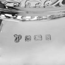 Antique Sterling Silver 3 Piece Tea Set - Thomas Edward Atkins, hallmarked in 1917 Birmingham - George V - Thumbnail 7