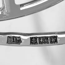 Sterling Silver Swan Toast Rack - Bishtons Ltd., hallmarked in 1971 Birmingham - Elizabeth II - Thumbnail 5