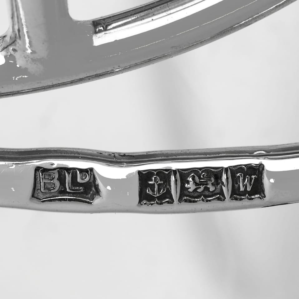 Sterling Silver Swan Toast Rack - Bishtons Ltd., hallmarked in 1971 Birmingham - Elizabeth II - Image 5