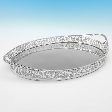 Trays in Antique Sterling Silver. I Franks presents our collection of ...