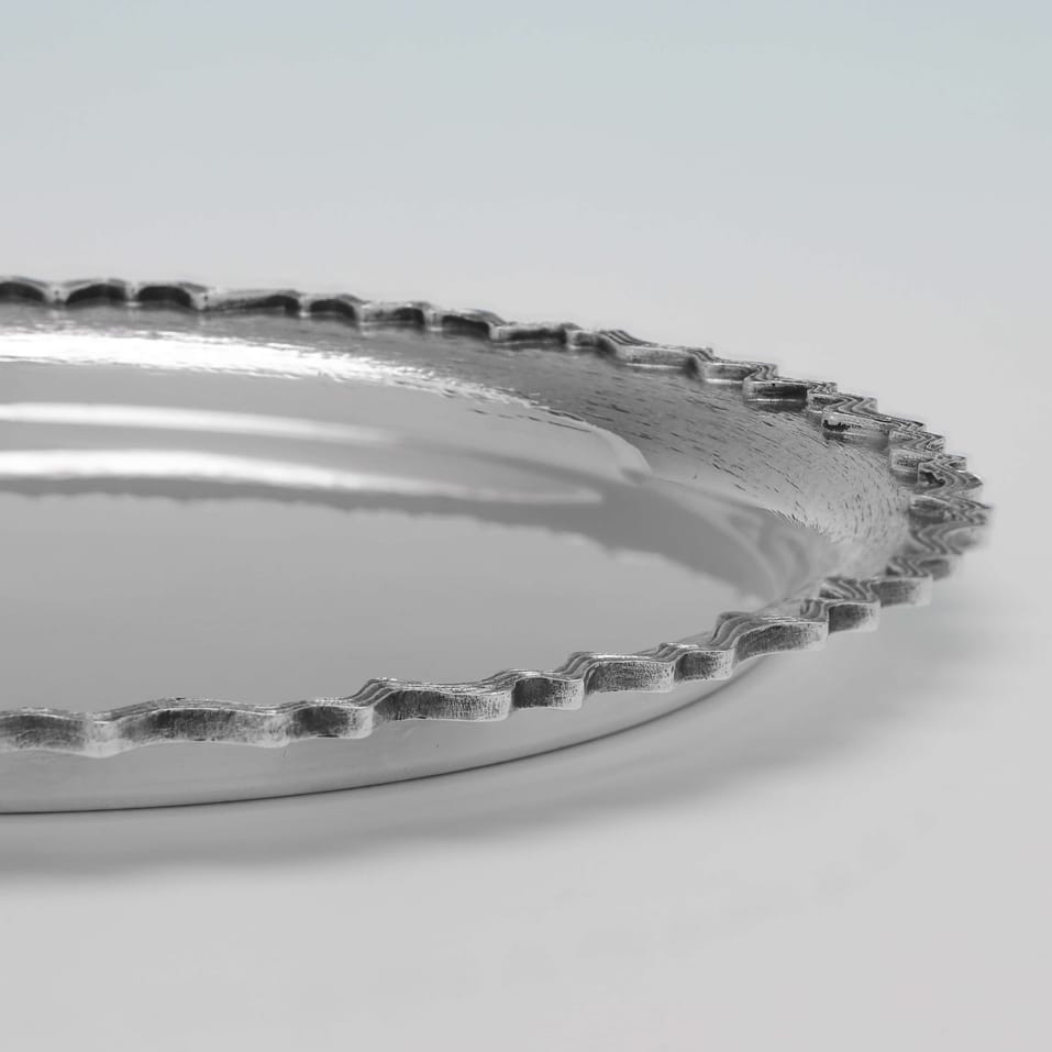 Sterling Silver Dish - Christopher Lawrence, hallmarked in 1975 London - Elizabeth II - Image 3