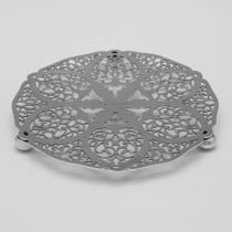 Sterling Silver Trivet - Roberts & Dore, hallmarked in 1930 Birmingham - George V - Thumbnail 1