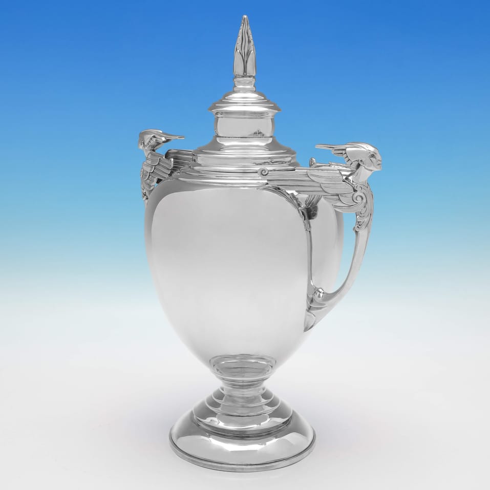 Sterling Silver Trophy - William Bruford & Son, hallmarked in 1931 London - George V - Image 2