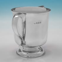 Antique Sterling Silver Trophy Cup - William Hutton & Sons, hallmarked in 1913 Birmingham - George V - Thumbnail 3