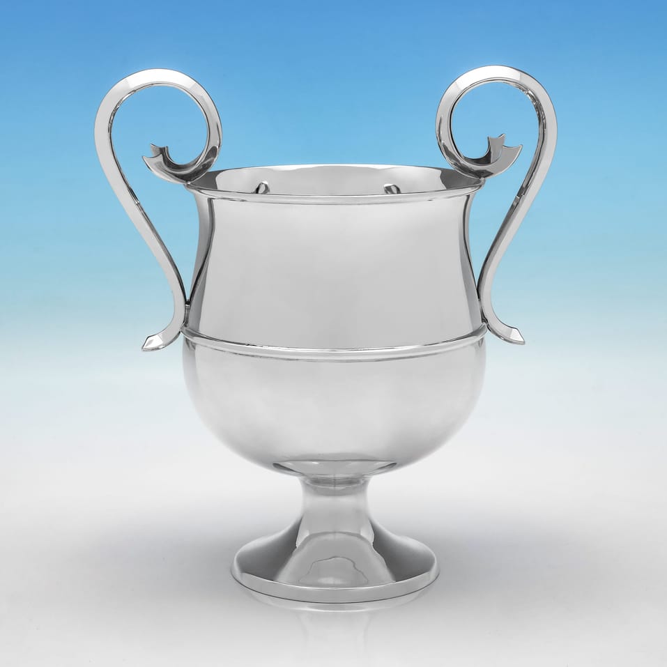 Antique Sterling Silver Trophy - Elkington, hallmarked in 1907 Sheffield - Edwardian