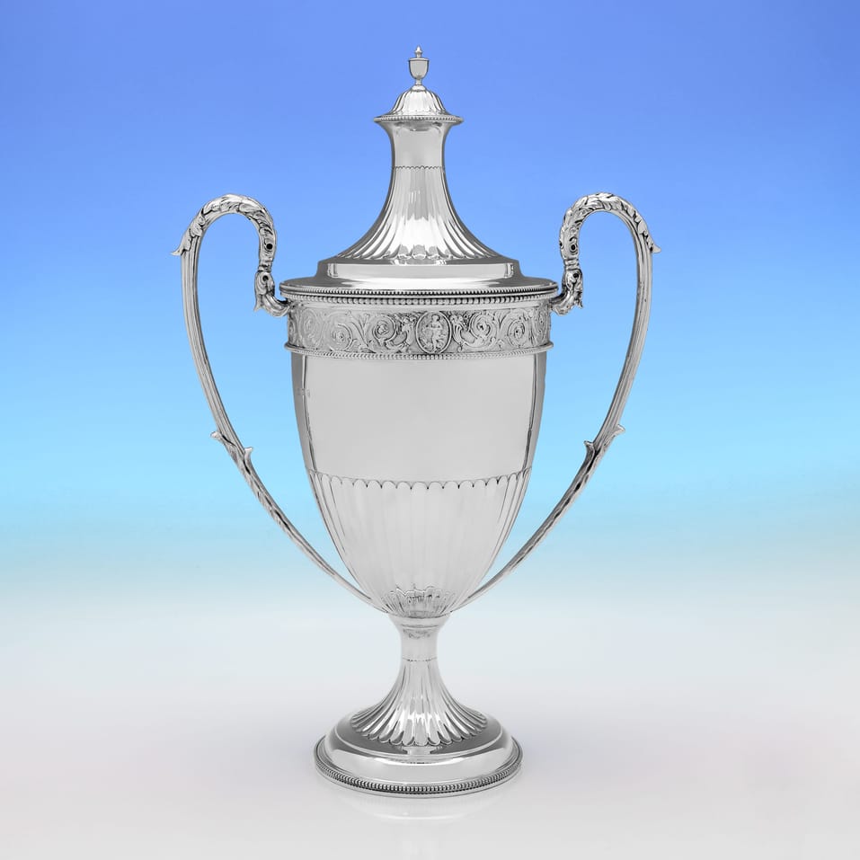 Antique Sterling Silver Trophy - Charles Stuart Harris, hallmarked in 1923 London - George V - Image 1