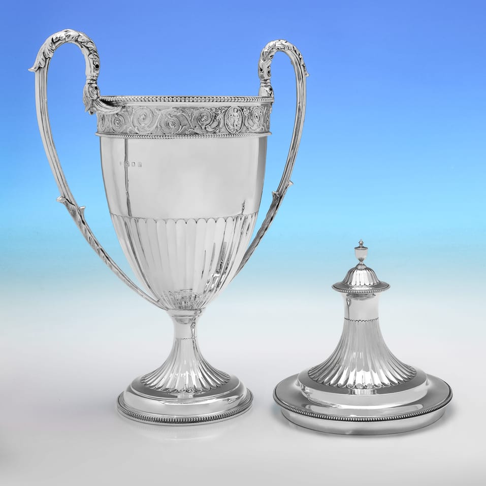 Antique Sterling Silver Trophy - Charles Stuart Harris, hallmarked in 1923 London - George V - Image 3