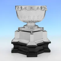 Antique Sterling Silver Horse Racing Trophy - hallmarked in 1902 London - Edwardian - Thumbnail 1