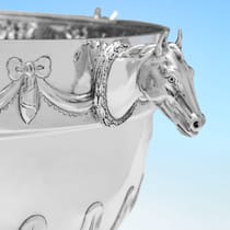 Antique Sterling Silver Horse Racing Trophy - hallmarked in 1902 London - Edwardian - Thumbnail 5