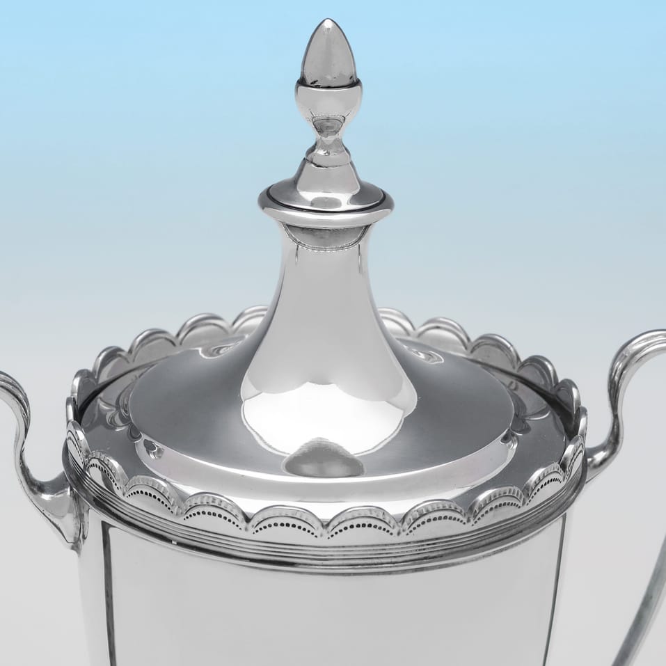 Sterling Silver Trophy - Goldsmiths & Silversmiths Co., hallmarked in 1927 London - George V - Image 4