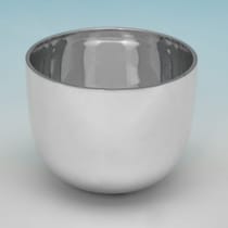 Sterling Silver Tumbler Cup - Richard Comyns, hallmarked in 1968 London - Elizabeth II - Thumbnail 2