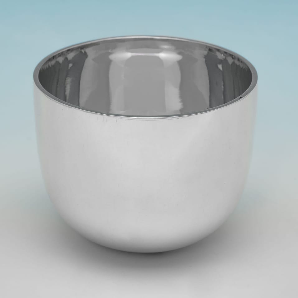 Sterling Silver Tumbler Cup - Richard Comyns, hallmarked in 1968 London - Elizabeth II - Image 2