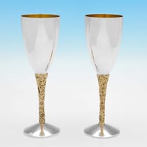 How to clean sales silver goblets