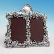 Photograph Frames in Antique Sterling Silver. I.Franks presents our