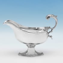 George Iii Silver Sauce Boats