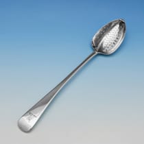 Strainer spoon, British