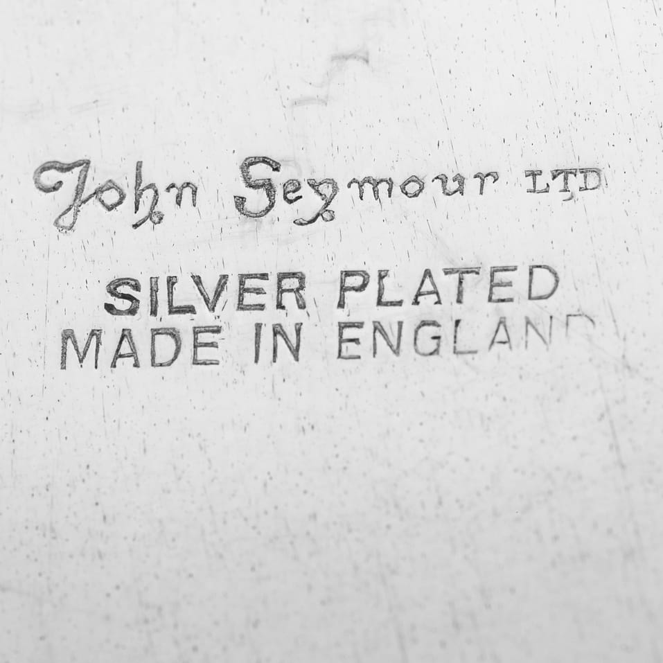 Silver Plate Wine Cooler - John Seymour Ltd., made circa 1960 - Elizabeth II - Image 5